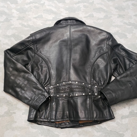 Harley-Davidson Black Leather Jacket - Picture 10 of 15